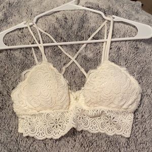 White Lace Aerie Bralette